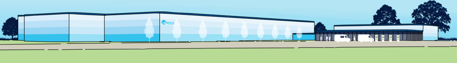 People gathered around a machine having a discussion